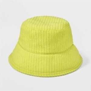 Shade & Shore Light Yellow Bucket Hat